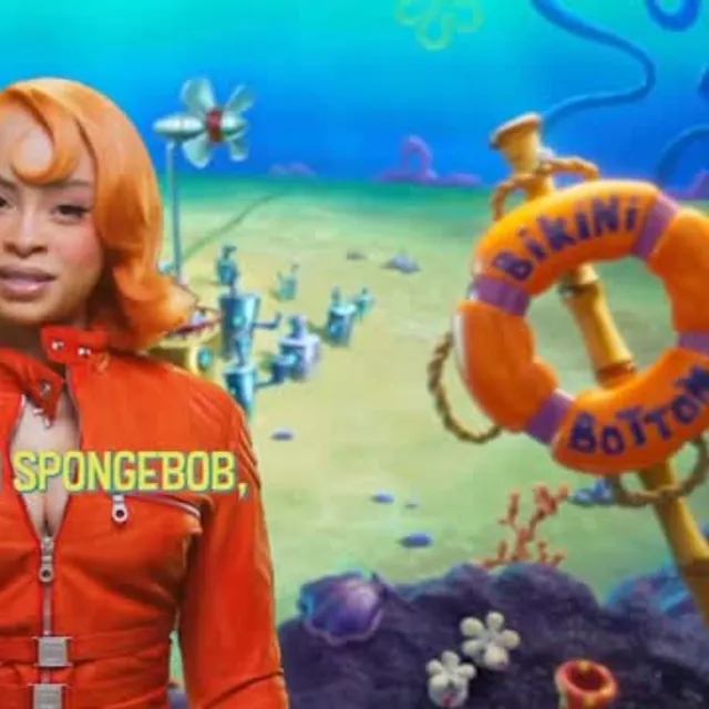 With SpongeBob by Ice Spice
